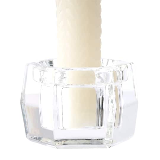 Ashland® Crystal Hexacube Taper Holder